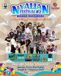 Nyalian Festival yang akan Digelar: Desa Nyalian, 9–11 Agustus 2025