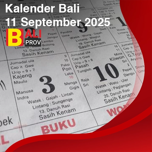 Kalender Bali 11 September 2025: Wraspati Umanis Sinta