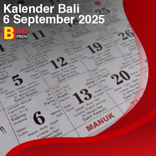Kalender Bali 6 September 2025: Peringatan Hari Raya Saraswati