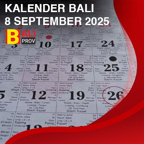 Kalender Bali 8 September 2025: Soma Ribek