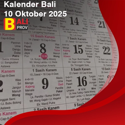 Kalender Bali Oktober 2025: Sukra Keliwon Tolu