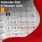 Kalender Bali Hari Ini 8 Oktober 2025