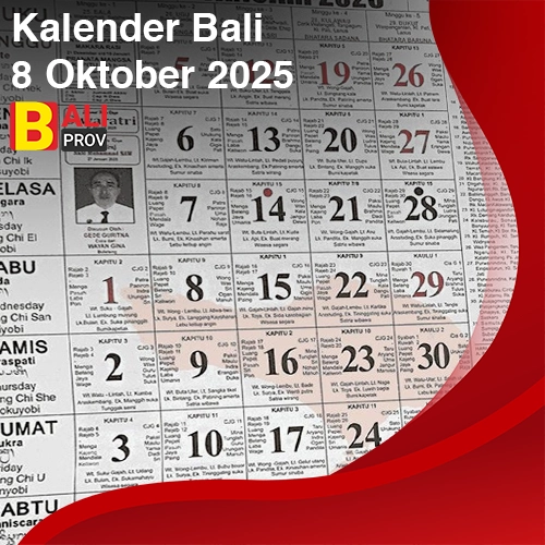 Kalender Bali Hari Ini 8 Oktober 2025