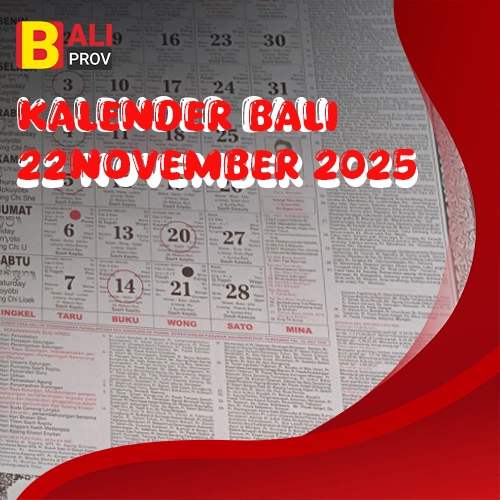 Kalender Bali 22 November 2025