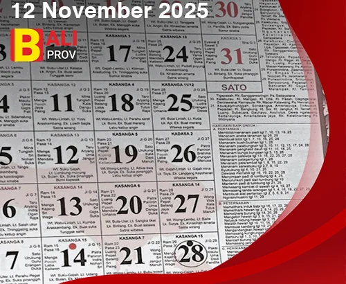 Kalender Bali 12 November 2025