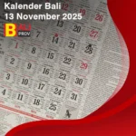 Kalender Bali 13 November 2025