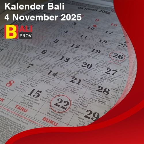 Kalender Bali 4 November 2025