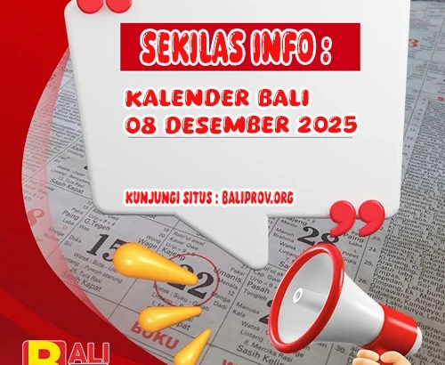Kalender Bali 8 Desember 2025
